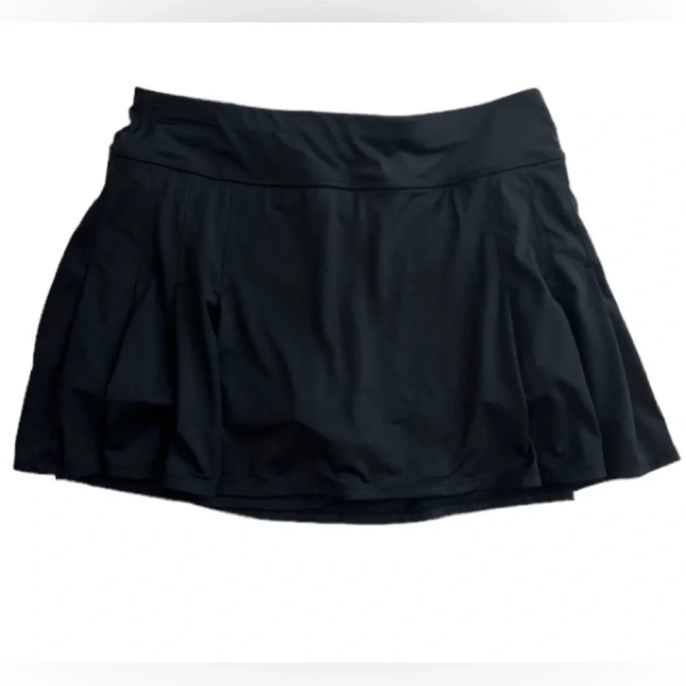 Athleta Bustle Black‎ Tennis Golf Skort Size M